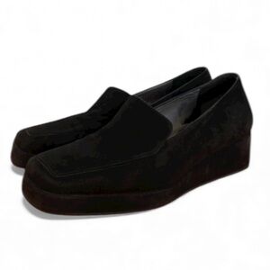 Bruno Magli Miro Suede Wedge Loafer